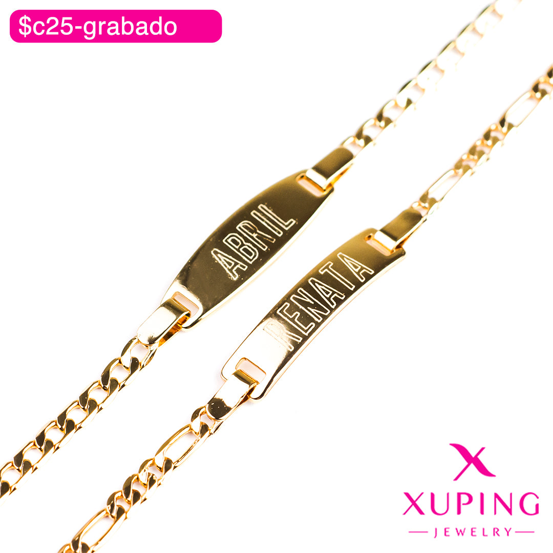 (BZA_00038) Grabado en pulsera
