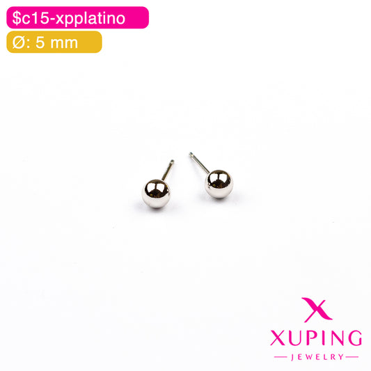 (XPB_02373) Aretes pegados de bola