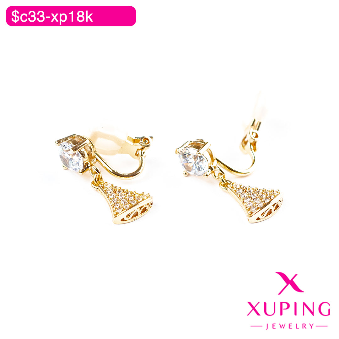 (XPB_02412) Aretes sin perforación colgantes