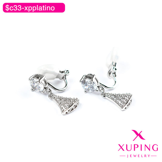 (XPB_02413) Aretes sin perforación colgantes
