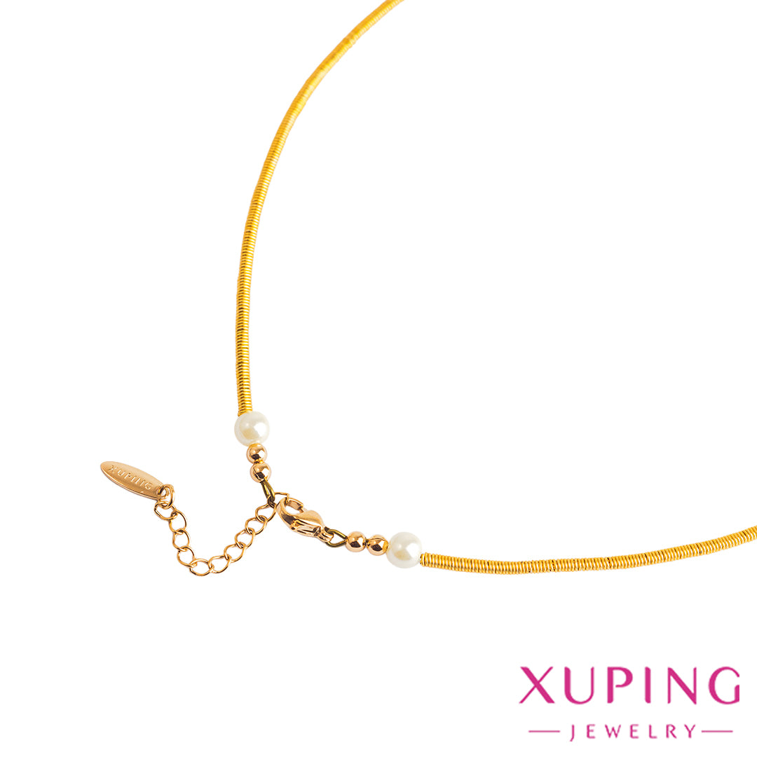 (XPE_00095) Omega de perla negra 24K