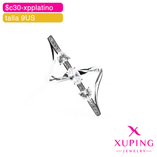 (XPA_00884) Anillo de corazones 9US