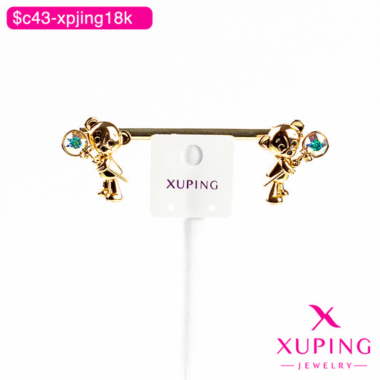 (XPB_02595) Aretes de oso con paleta