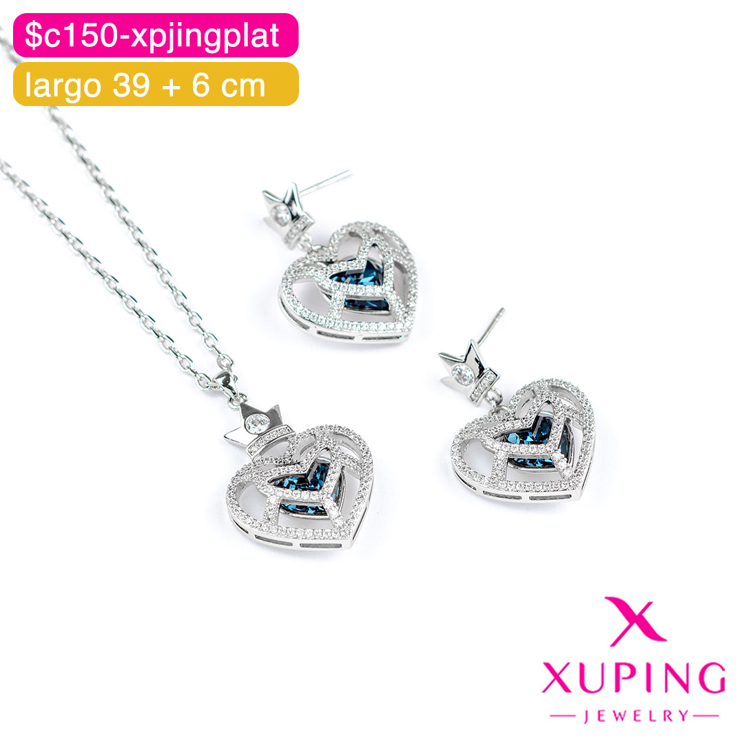 (XPG_00212) Juego de corazón y corona 39 + 6 cm
