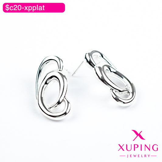 (XPB_02944) Aretes de diseño orgánico