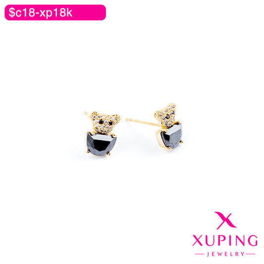 (XPB_03007) Aretes pegados de osito