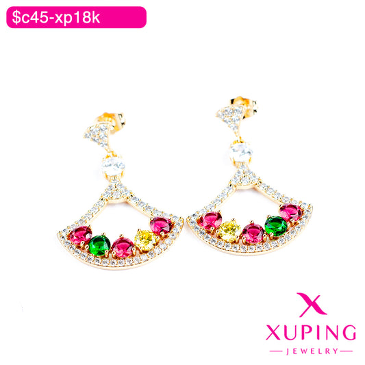 (XPB_03021) Aretes de abanico