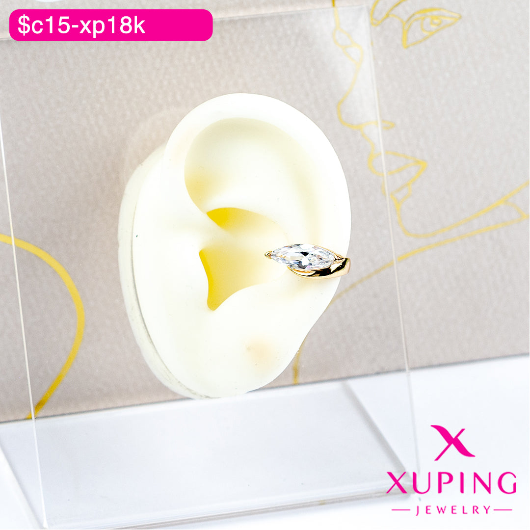 (XPB_03057) Ear cuff de zirconia ojival