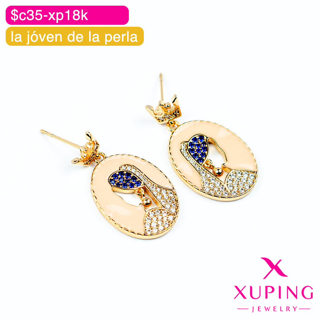 (XPB_03093) Aretes de La Jóven de la Perla