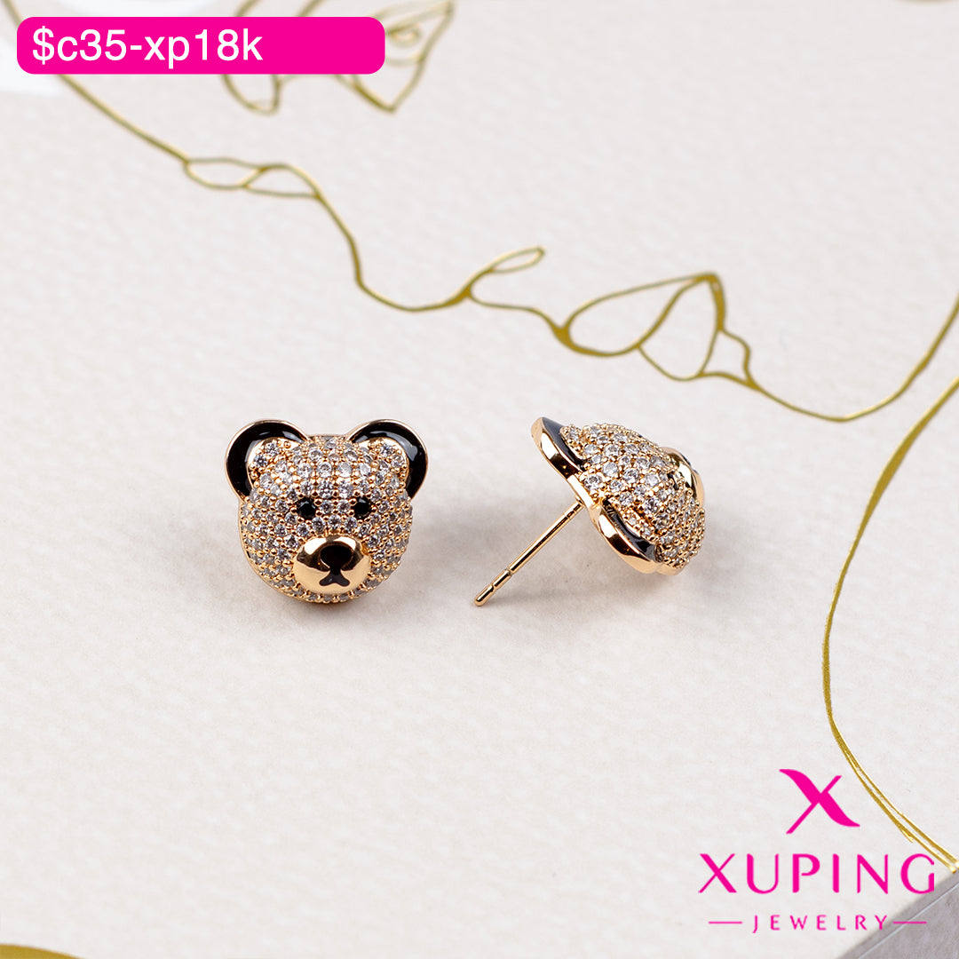 (XPB_03259) Aretes pegados de oso