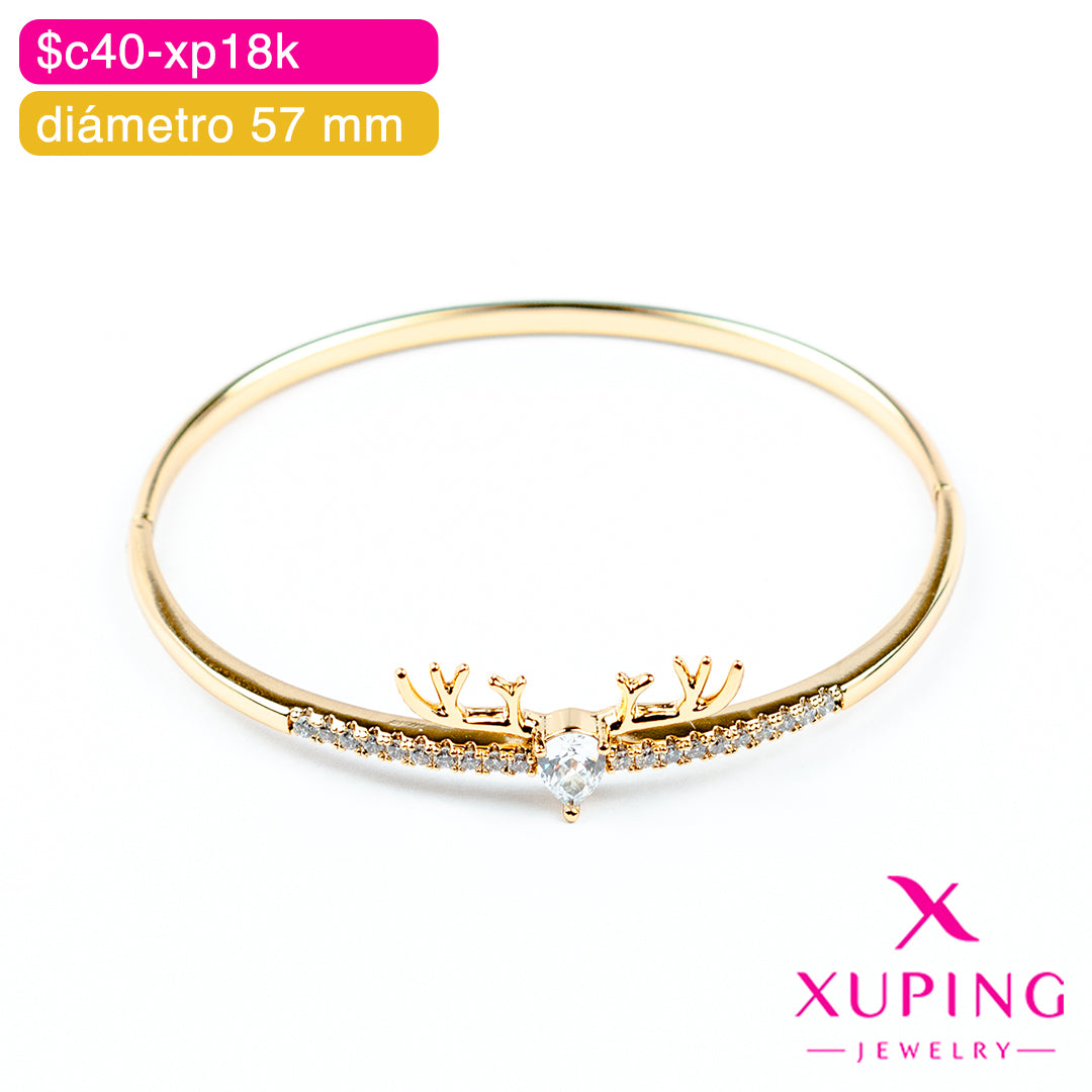 (XPH_00854) Brazalete de venado Ø 57 mm