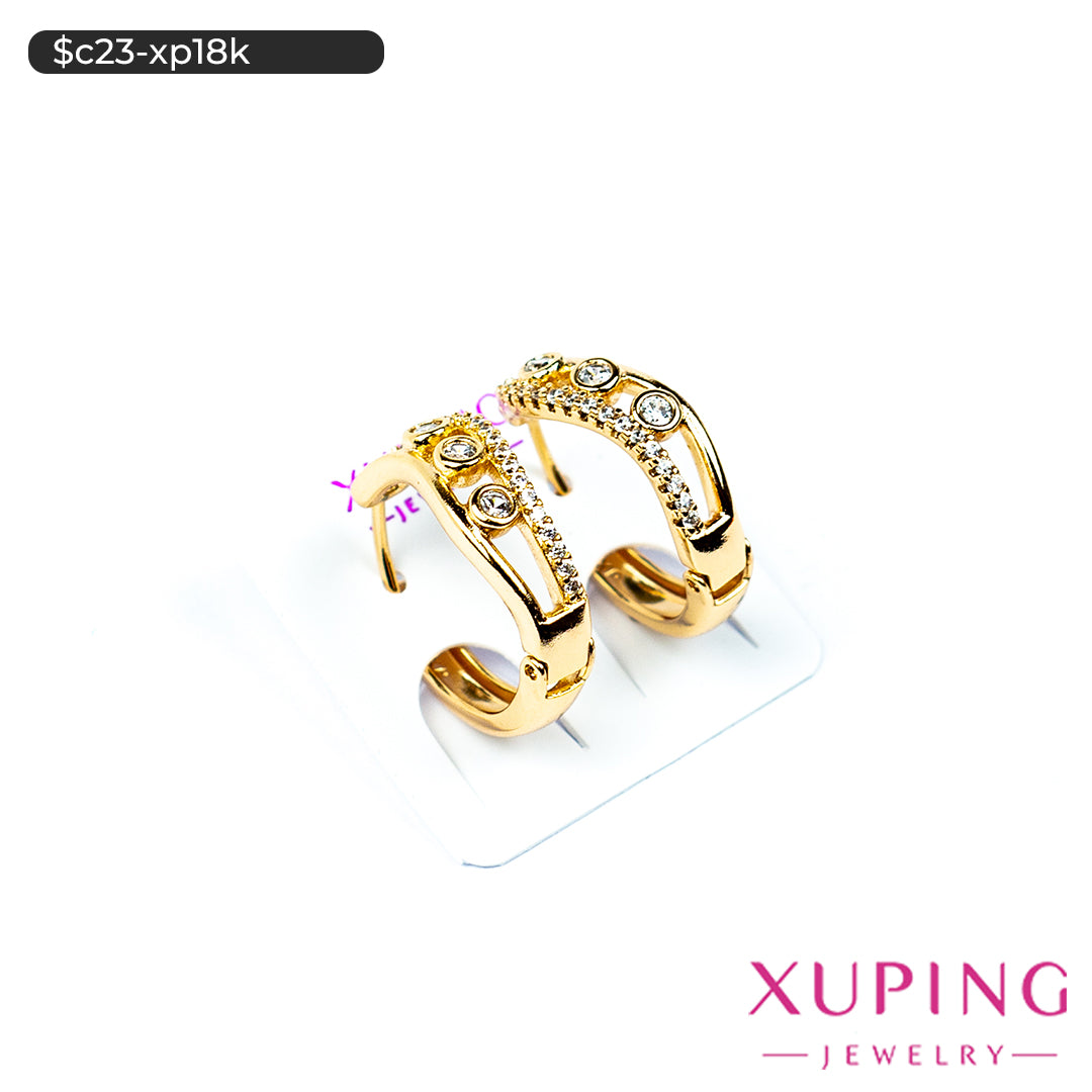 Aretes diseño sinusoidal