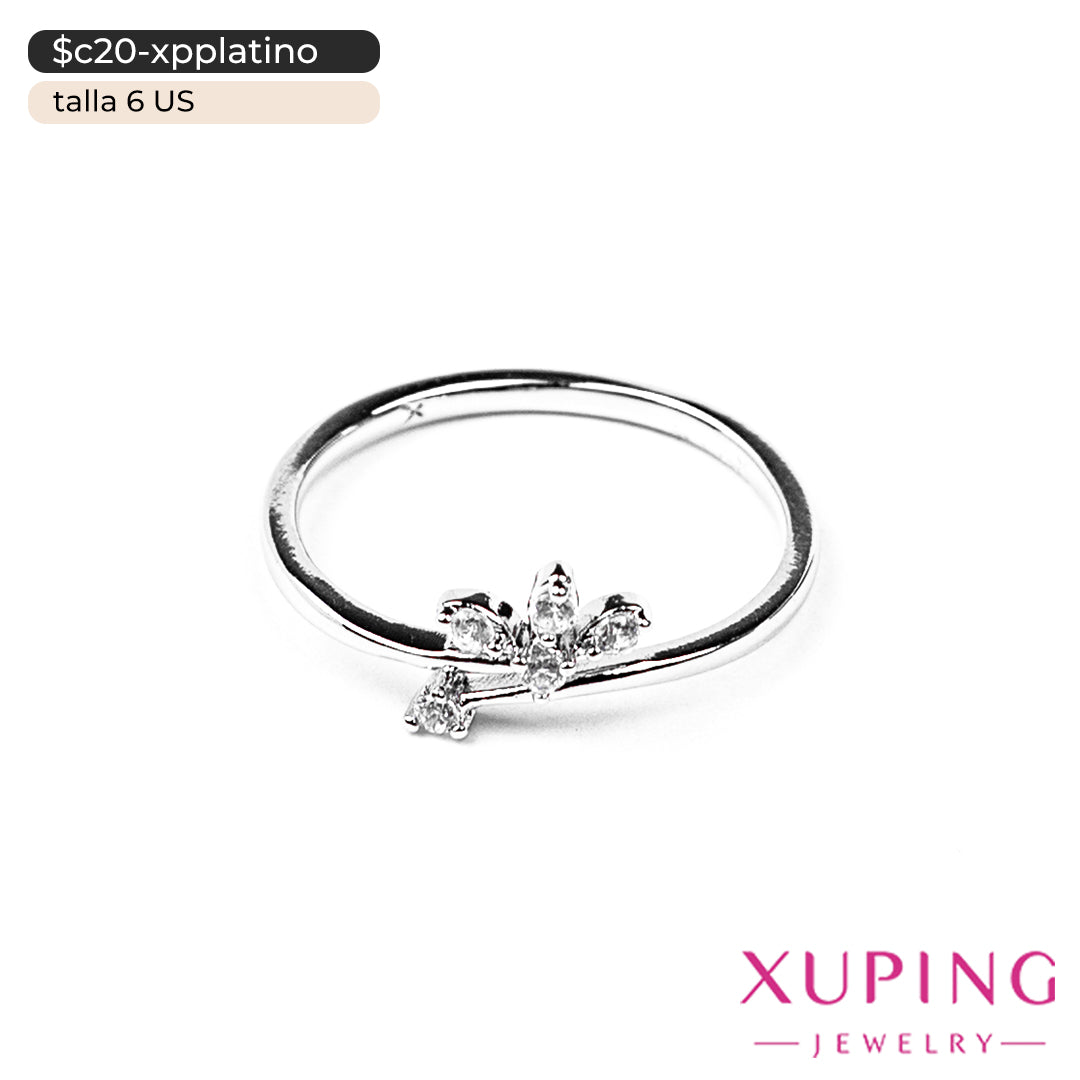 Anillo de hojitas | 6 US