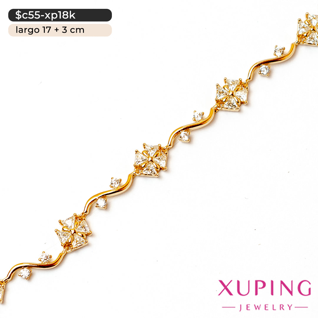 Pulsera de flores | 17 cm