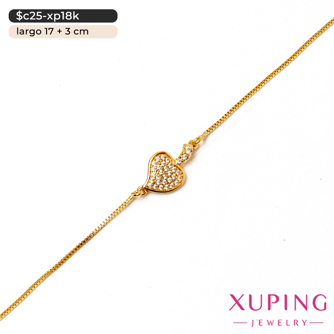 Pulsera de hoja | 17 cm