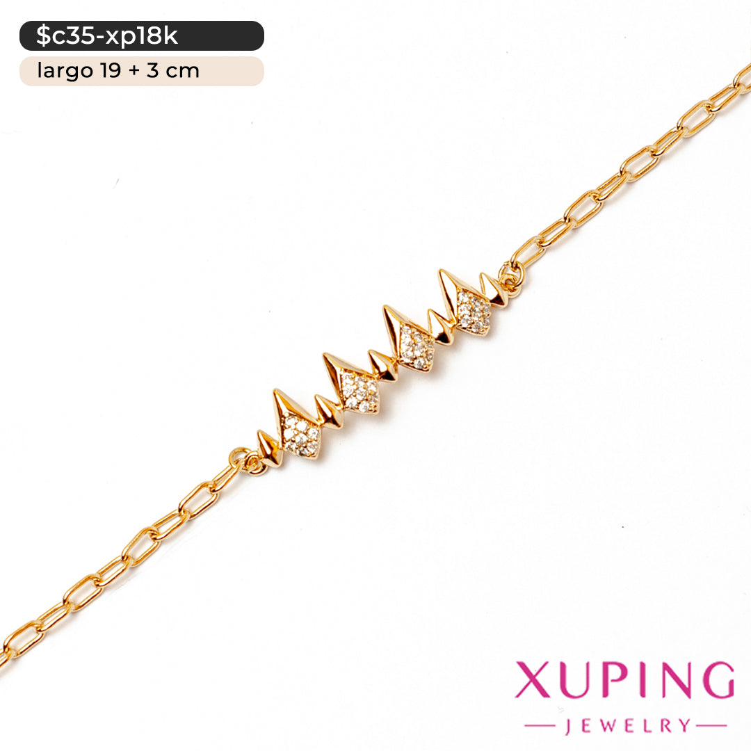 Pulsera de púas | 19 cm