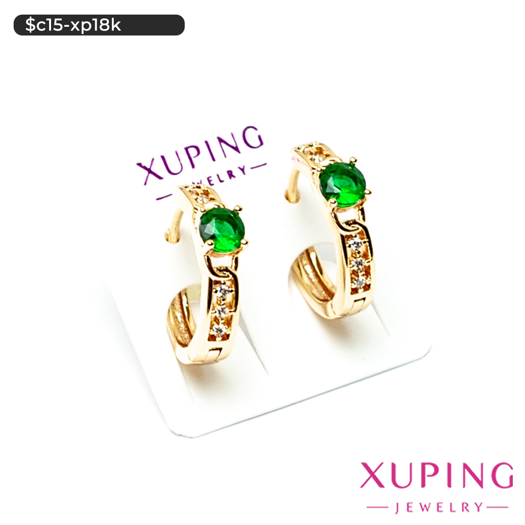 Aretes con zirconia