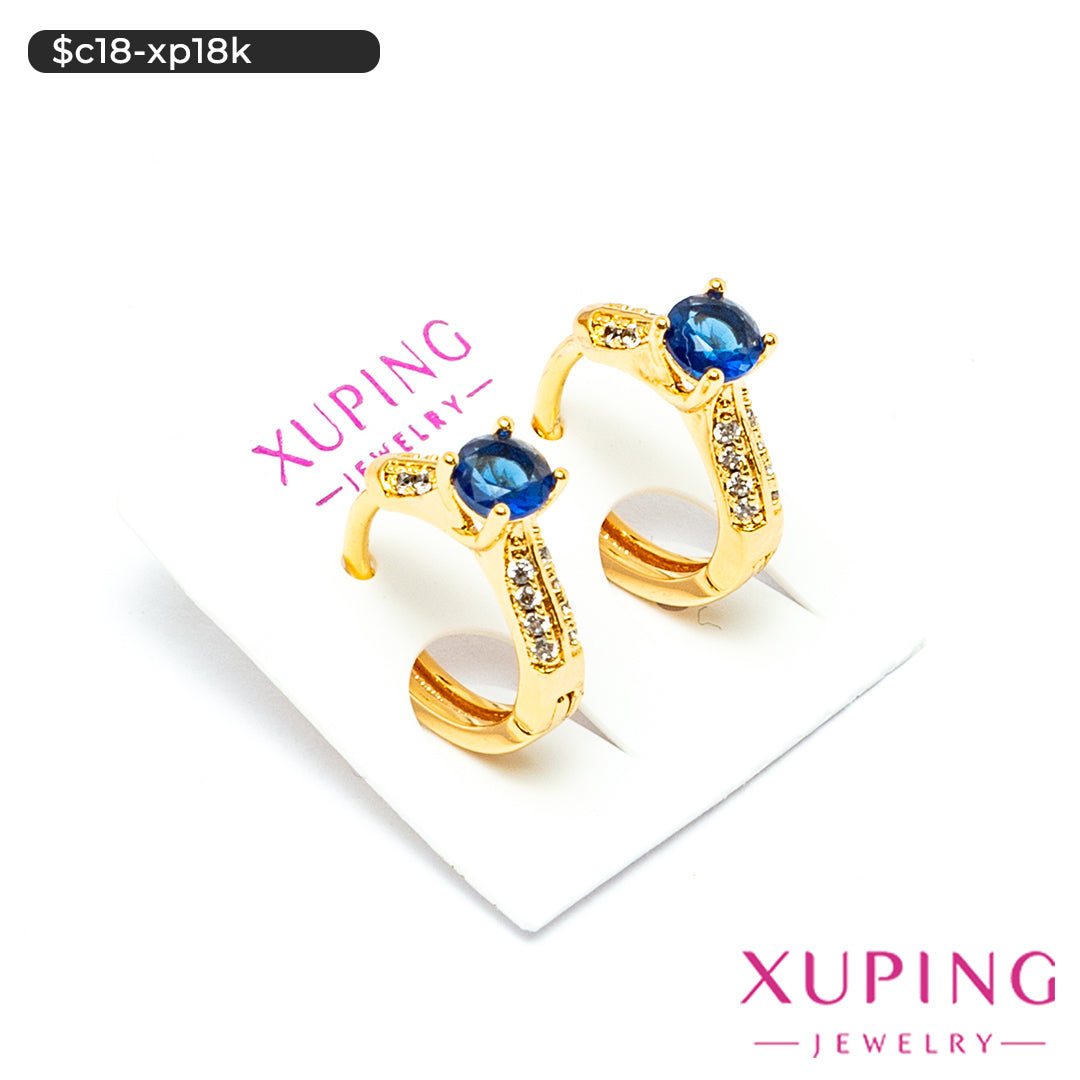Aretes con zirconia