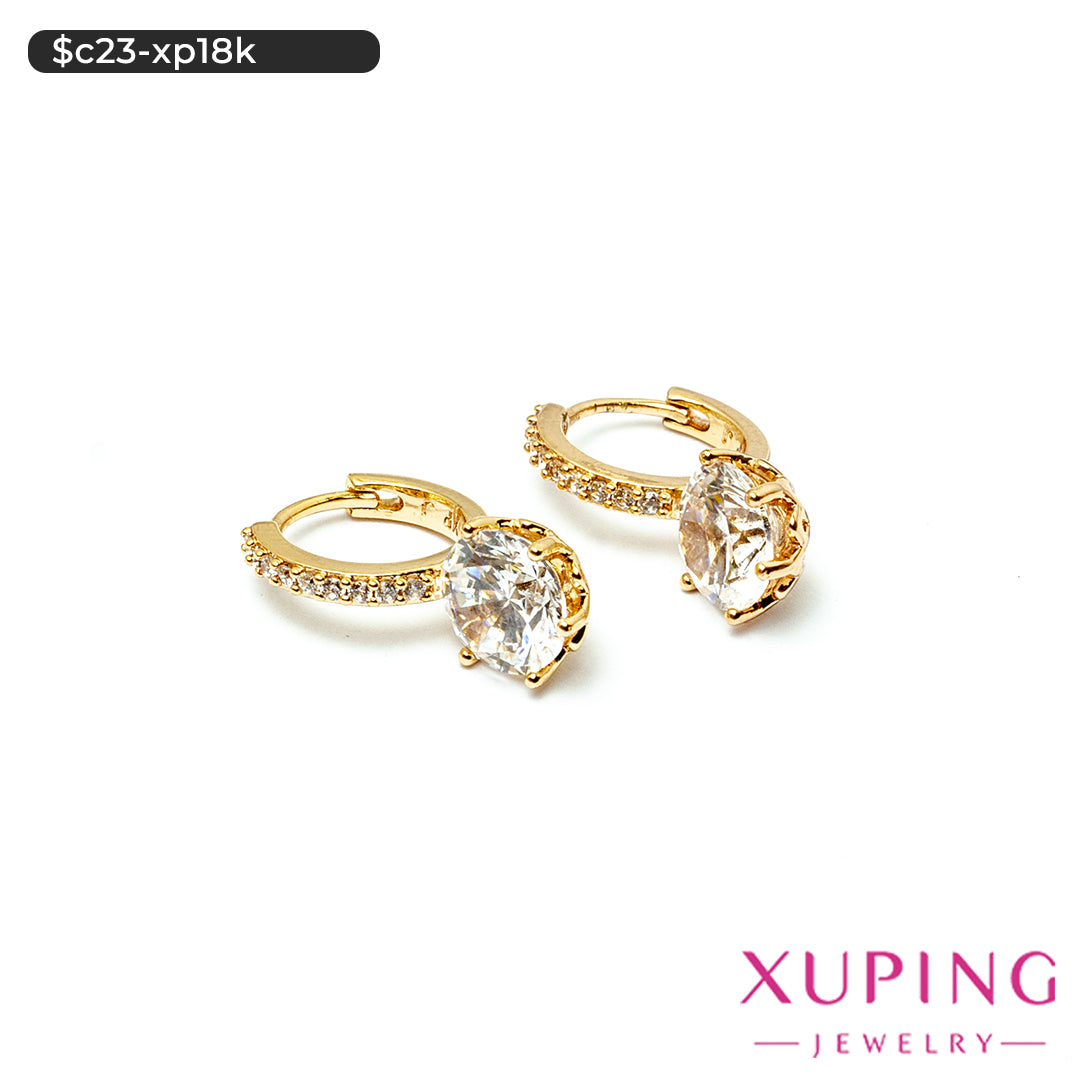 Aretes con zirconia