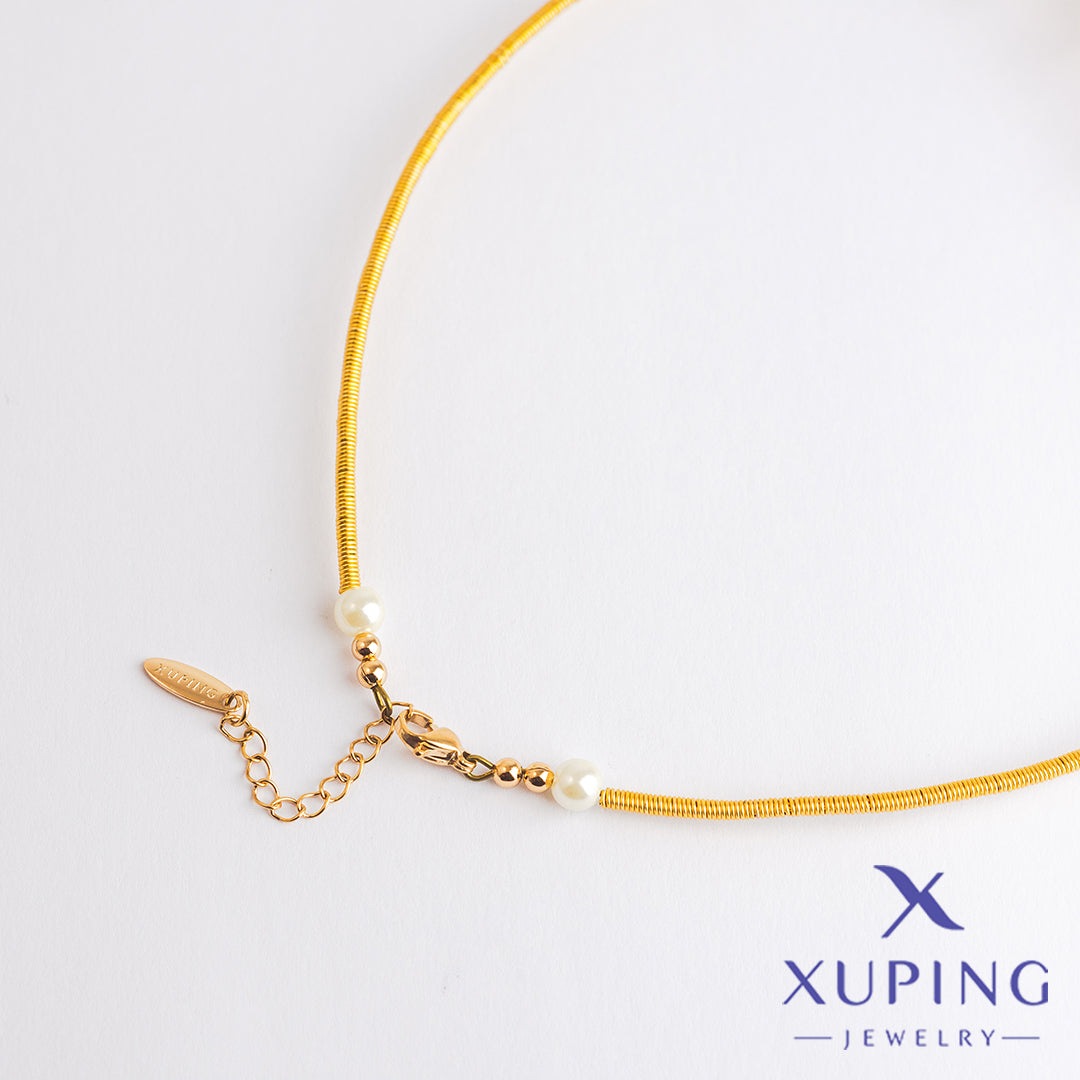 (XPE_00095) Omega de perla negra 24K