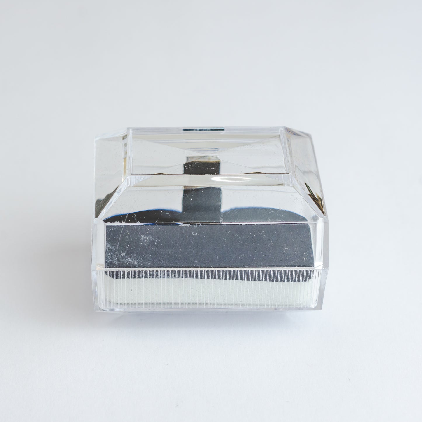 (BZA_00004) Caja de cristal para anillos - Docena