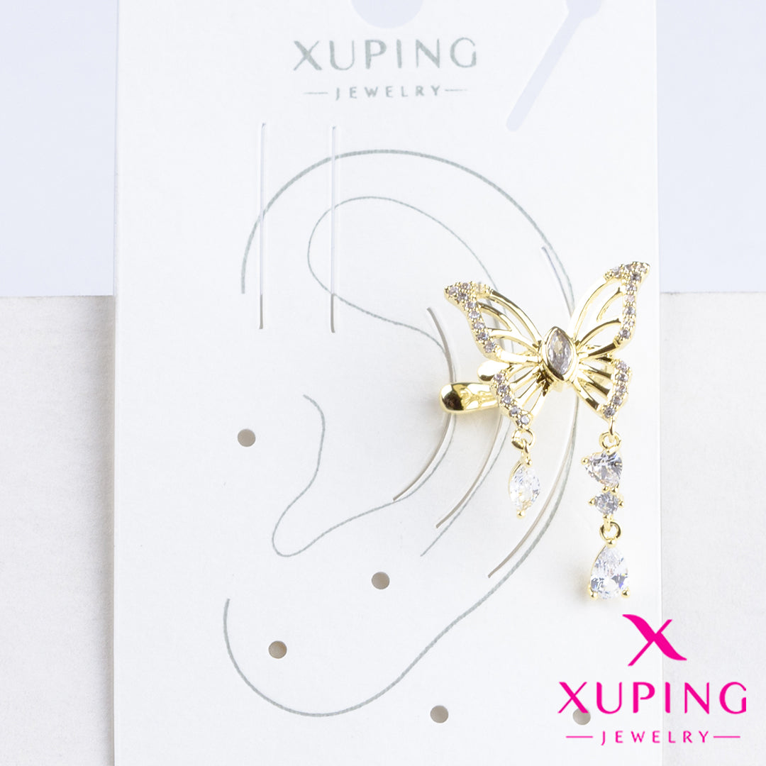 (XPB_01968) Ear cuff de mariposa 14K