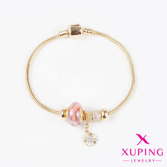 (XPH_00473) Pulsera con charms 19.5 cm