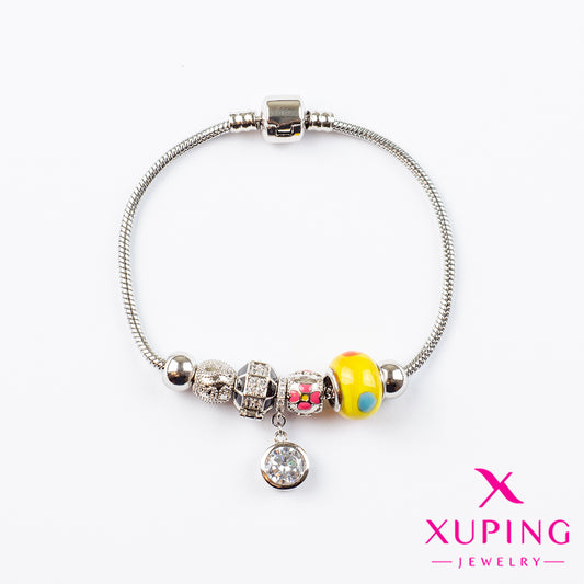 (XPH_00506) Pulsera con charms 20 cm