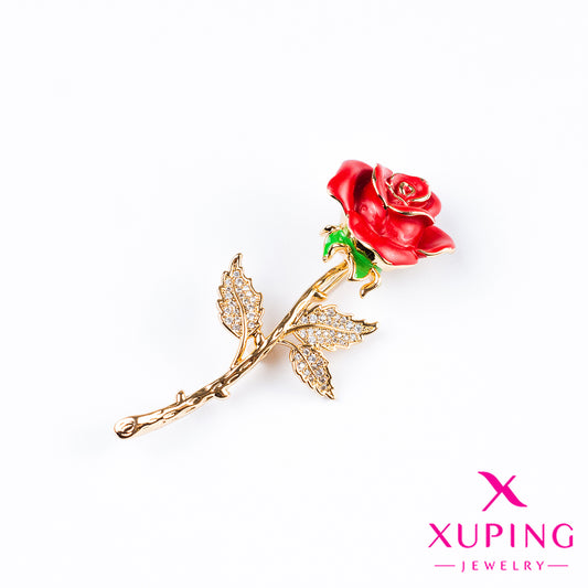 (XPD_00023) Broche de rosa