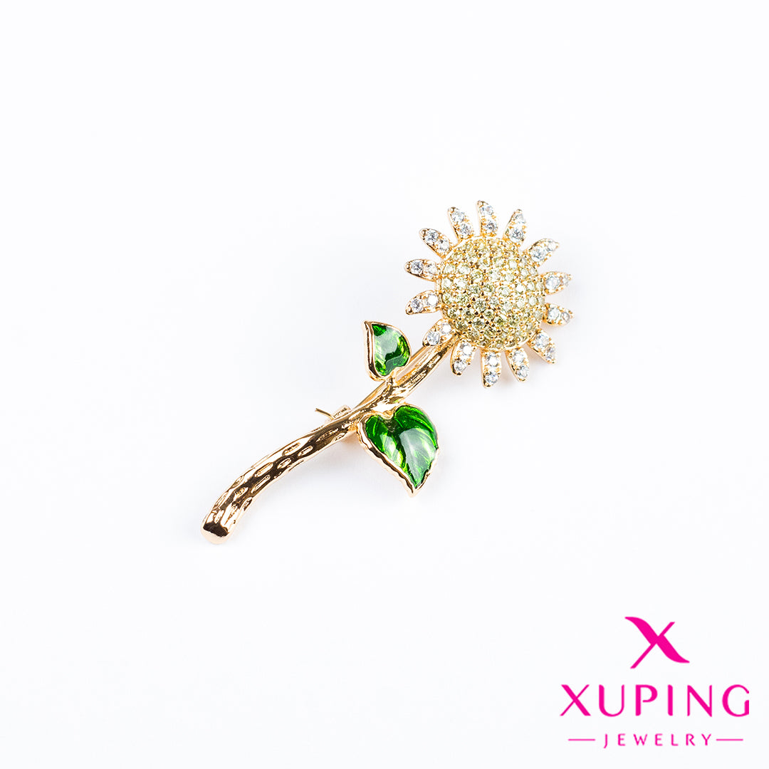 (XPD_00024) Broche de girasol