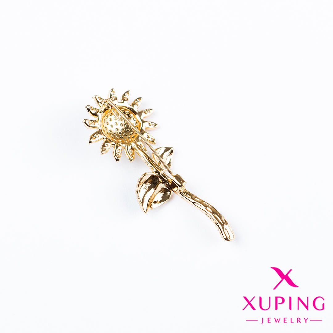 (XPD_00024) Broche de girasol