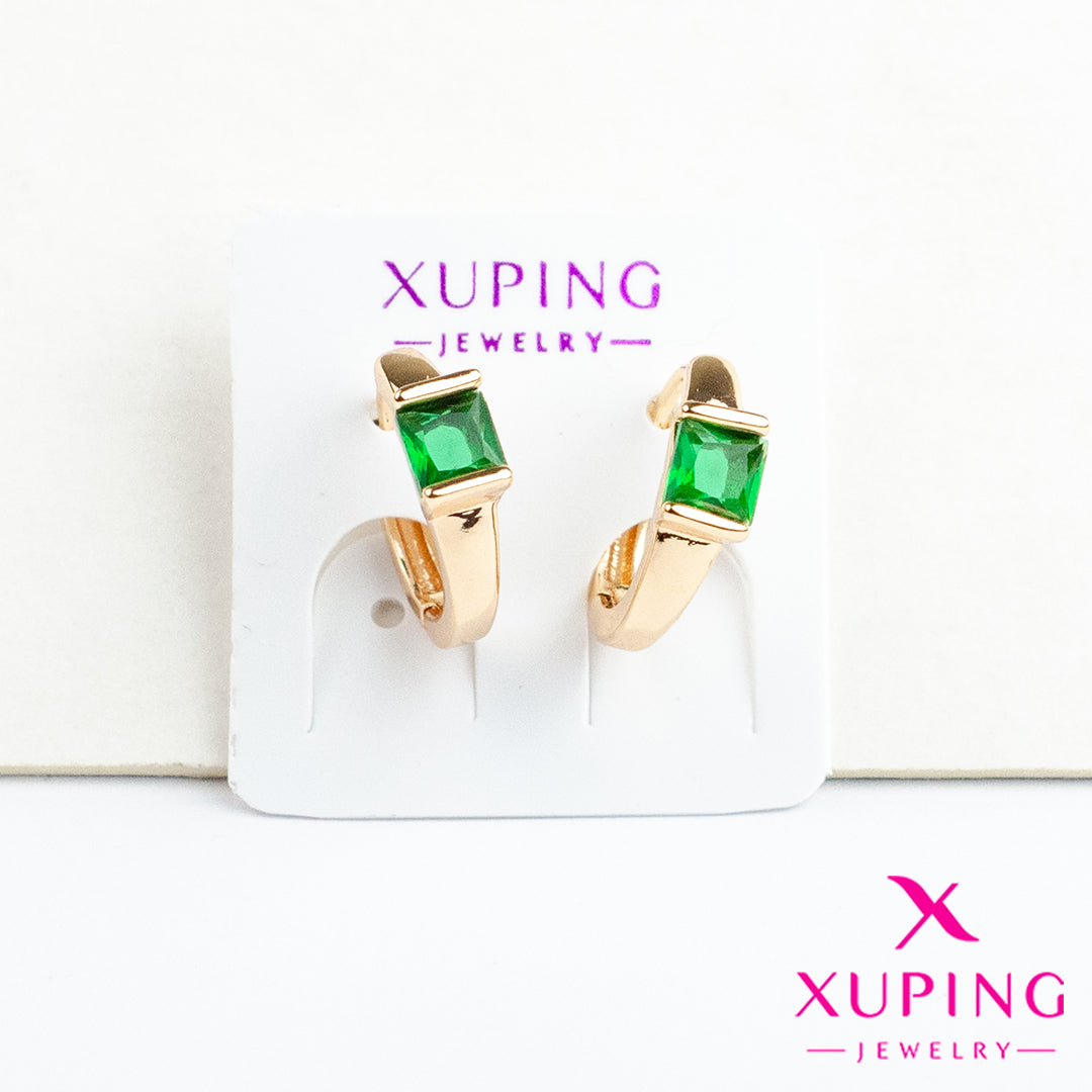 (XPB_02179) Aretes de zirconia cuadrada