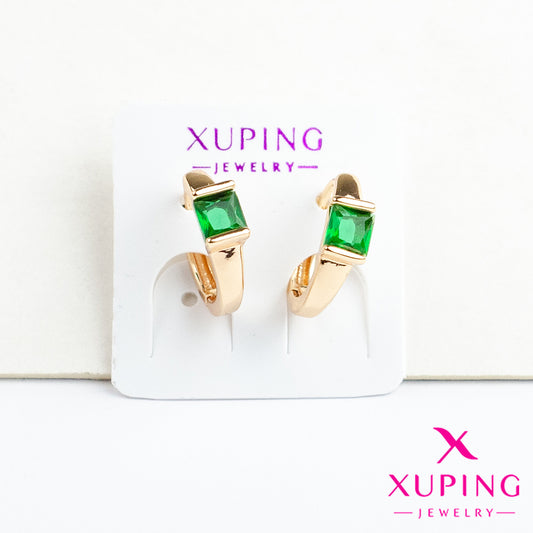 (XPB_02179) Aretes de zirconia cuadrada