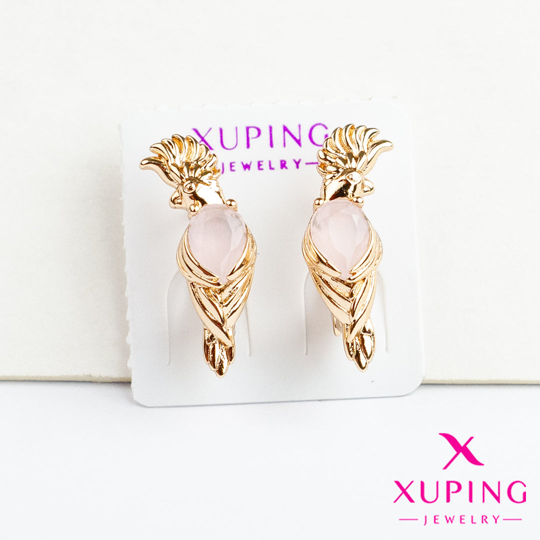 (XPB_02182) Aretes de cacatúa