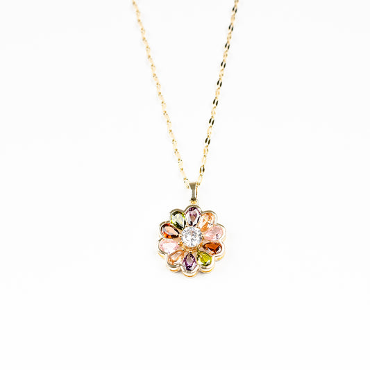 (AIE_00025) Gargantilla de flor