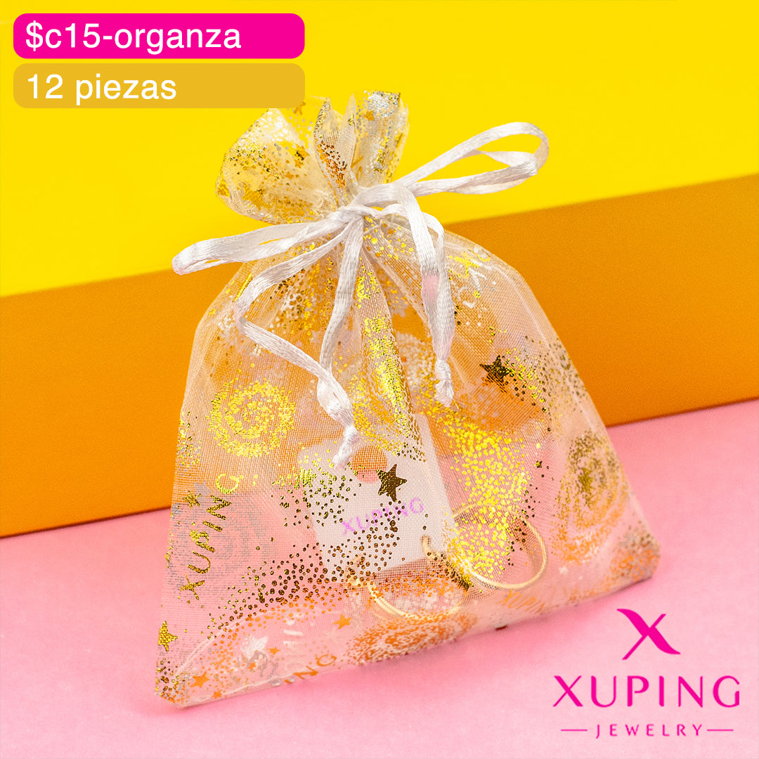 (BZA_00044) Bolsa de organza - 12 piezas