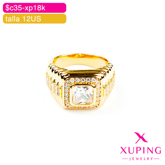 (XPA_00940) Anillo cuadrado 12US