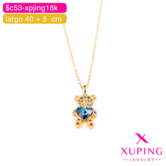 (XPE_00584) Gargantilla de oso 40 + 5 cm