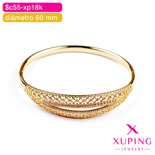 (XPH_00724) Brazalete calado de corazones Ø60 mm