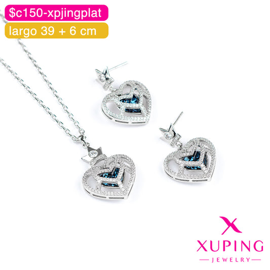 (XPG_00212) Juego de corazón y corona 39 + 6 cm