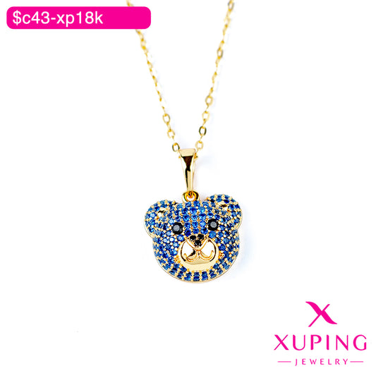 (XPE_00599) Gargantilla de oso 45 cm