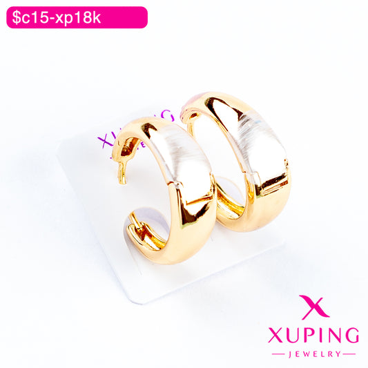 (XPB_02863) Aretes de 2 tonos