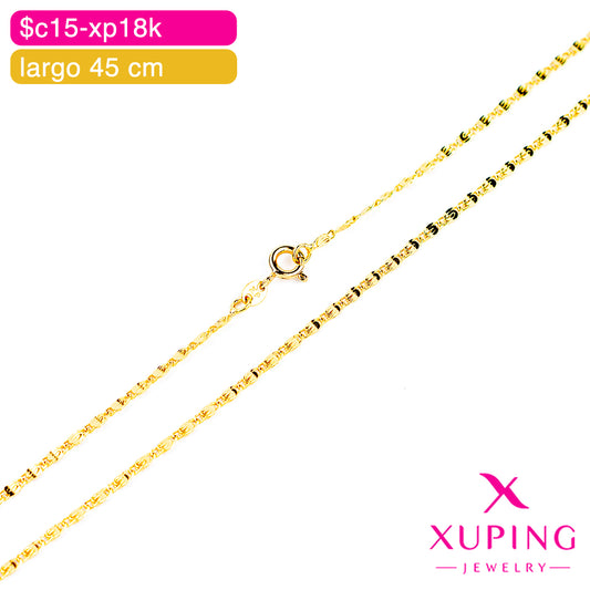 (XPE_00606) Cadena eslabón lumachina 45 cm