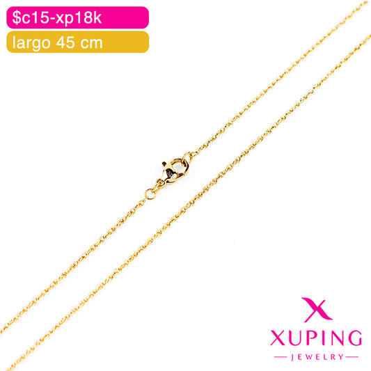 (XPE_00607) Cadena entorchada 45 cm