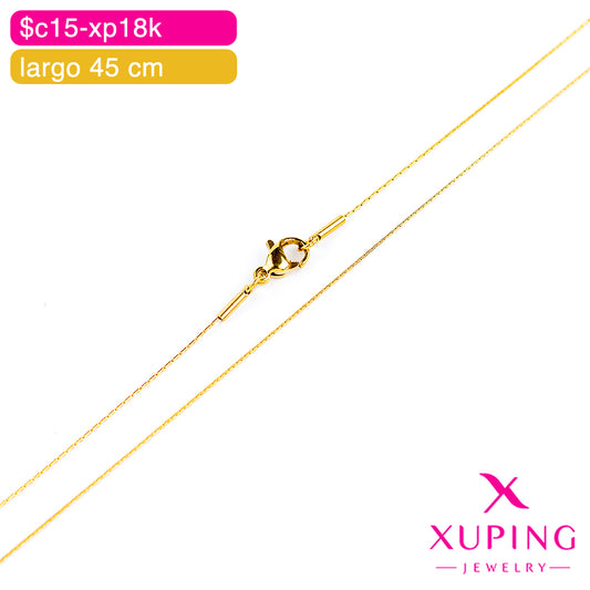 (XPE_00612) Cadena eslabón de avena 45 cm
