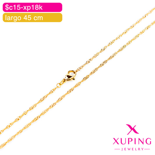 (XPE_00617) Cadena entorchada 45 cm