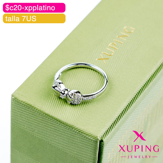 (XPA_01012) Anillo de moño 7 US
