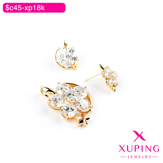 (XPG_00235) Juego de luna, estrella y flor