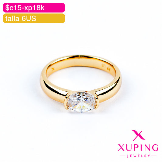 (XPA_01024) Anillo ovalado 6 US
