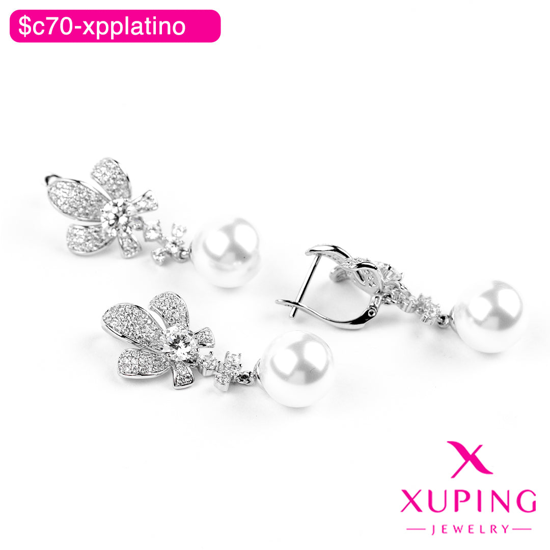 (XPG_00240) Juego de flor y perla